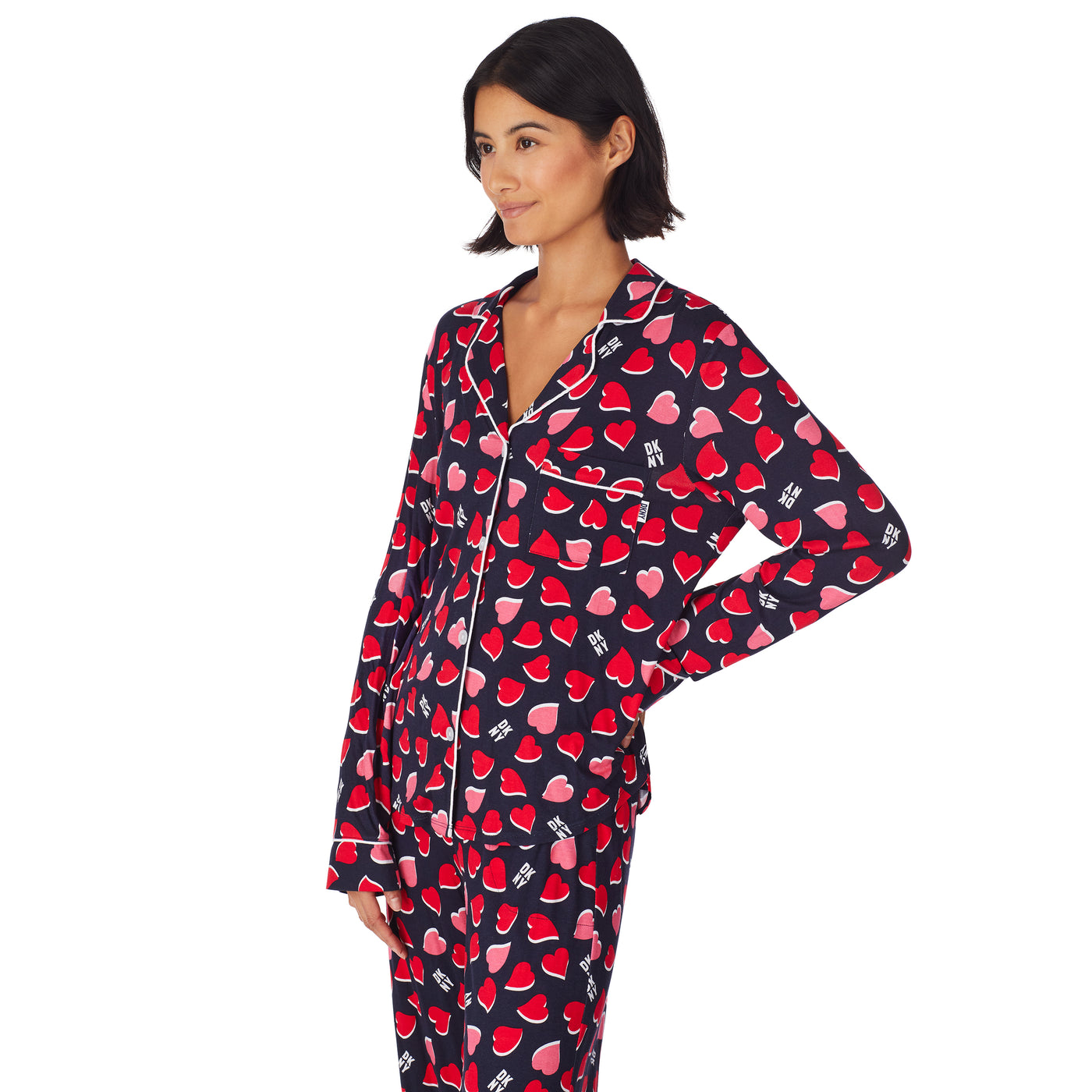 DKNY Sleepwear Navy Hearts