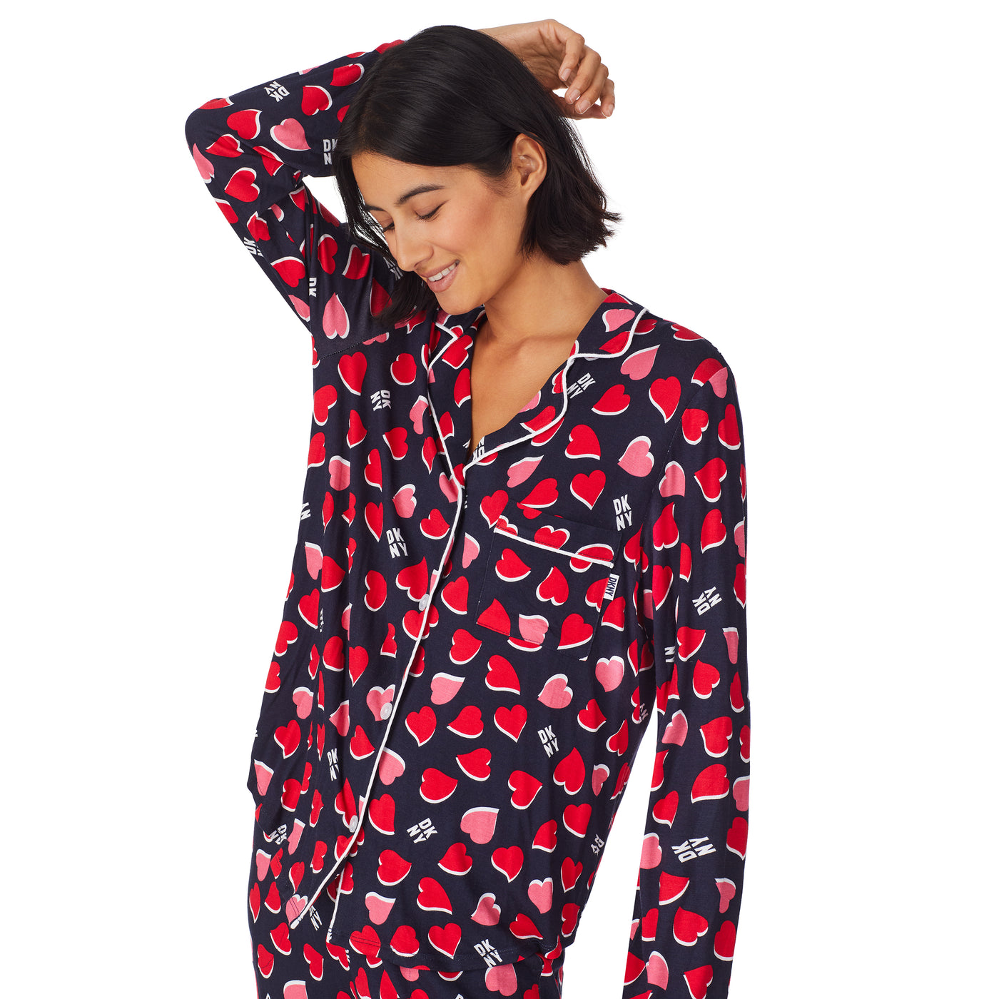 DKNY Sleepwear Navy Hearts