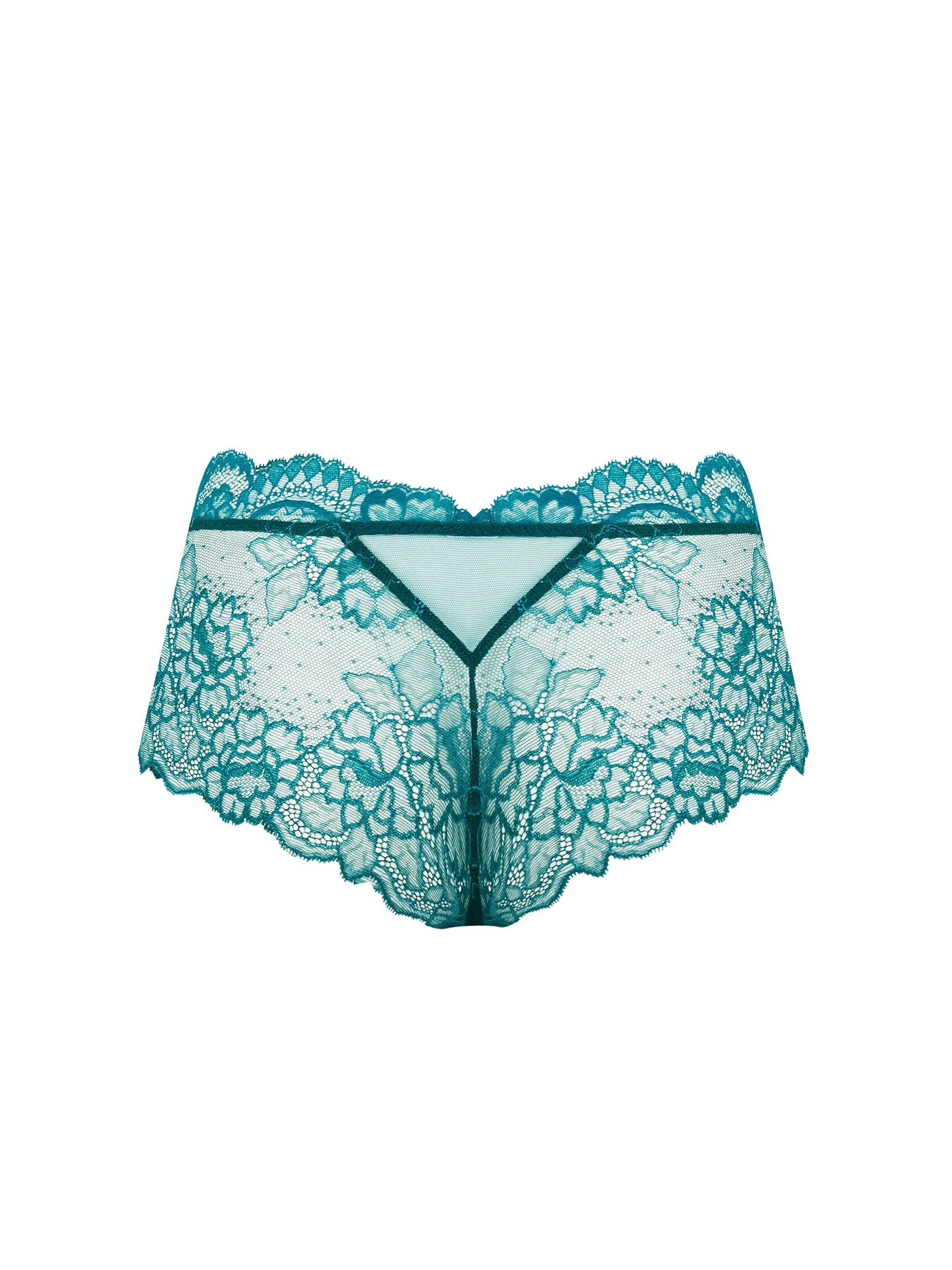 Lise Charmel Sublime en Dantelle Shorty Vert Princesse