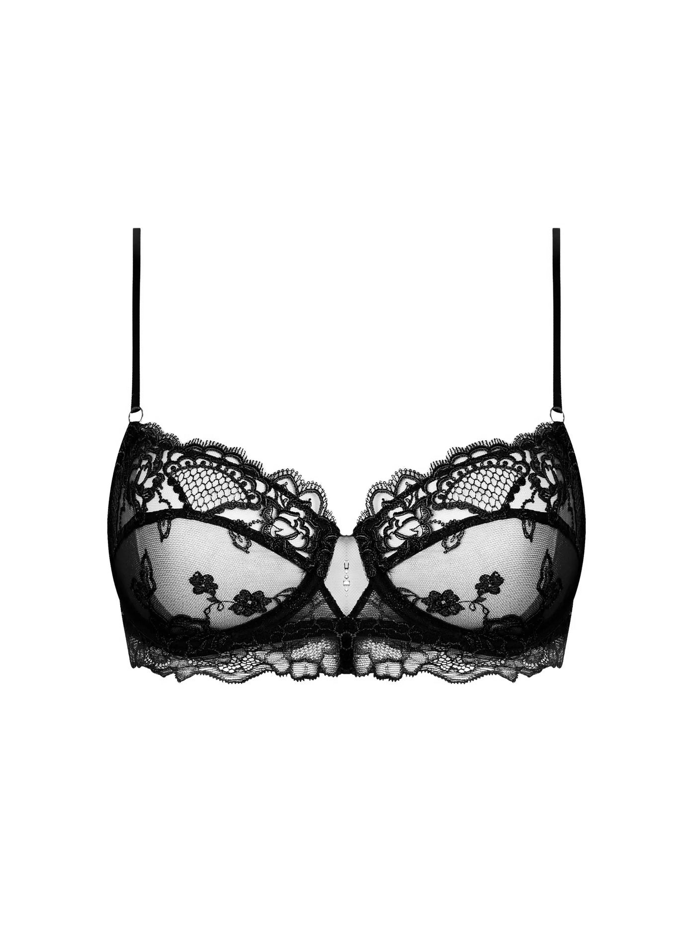 Lise Charmel Sublime en dantelle Half Cup Bra Noir