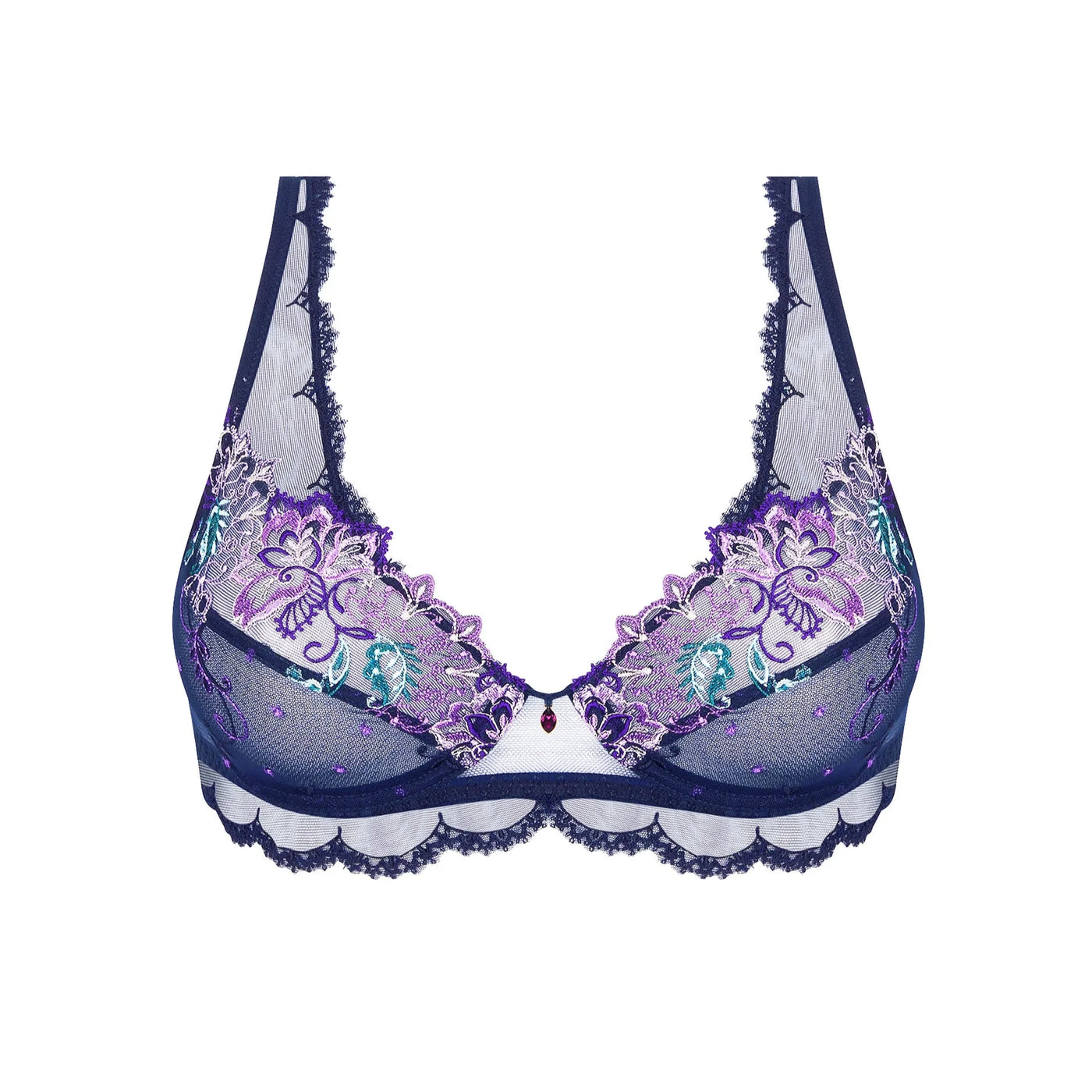 Lise Charmel Deesse Desirs Glam wired triangle Mauve desir
