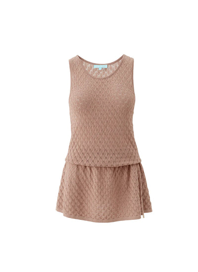 Melissa Odabash Ambra Dress Tan