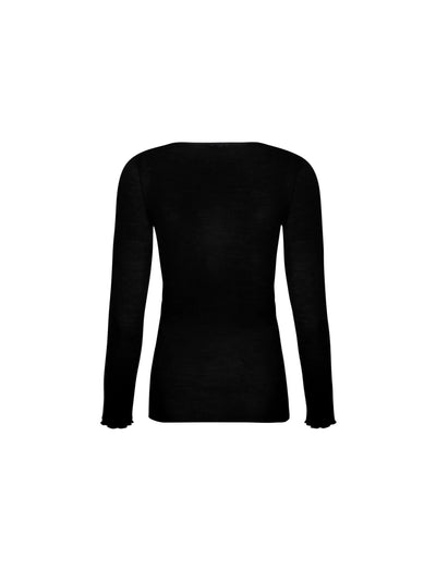 Lise Charmel PLAISIR CARESSE  L/S Top Noir