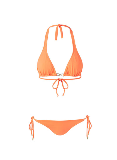 Melissa Odabash Antibes bikini Orange