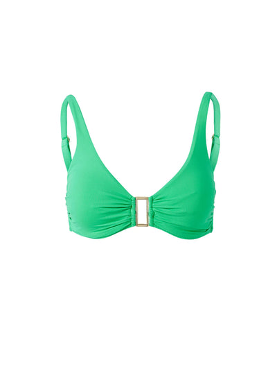 Melissa Odabash Bel air bikini top Green