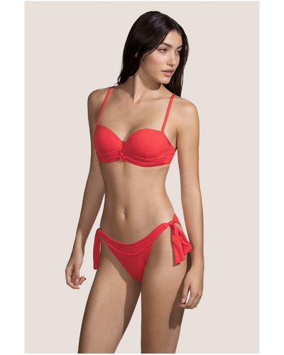 Andres Sarda Rodero Bikini tie side brief Red