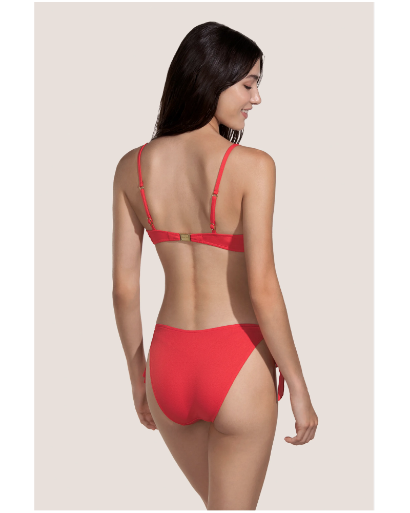 Andres Sarda Rodero Bikini tie side brief Red