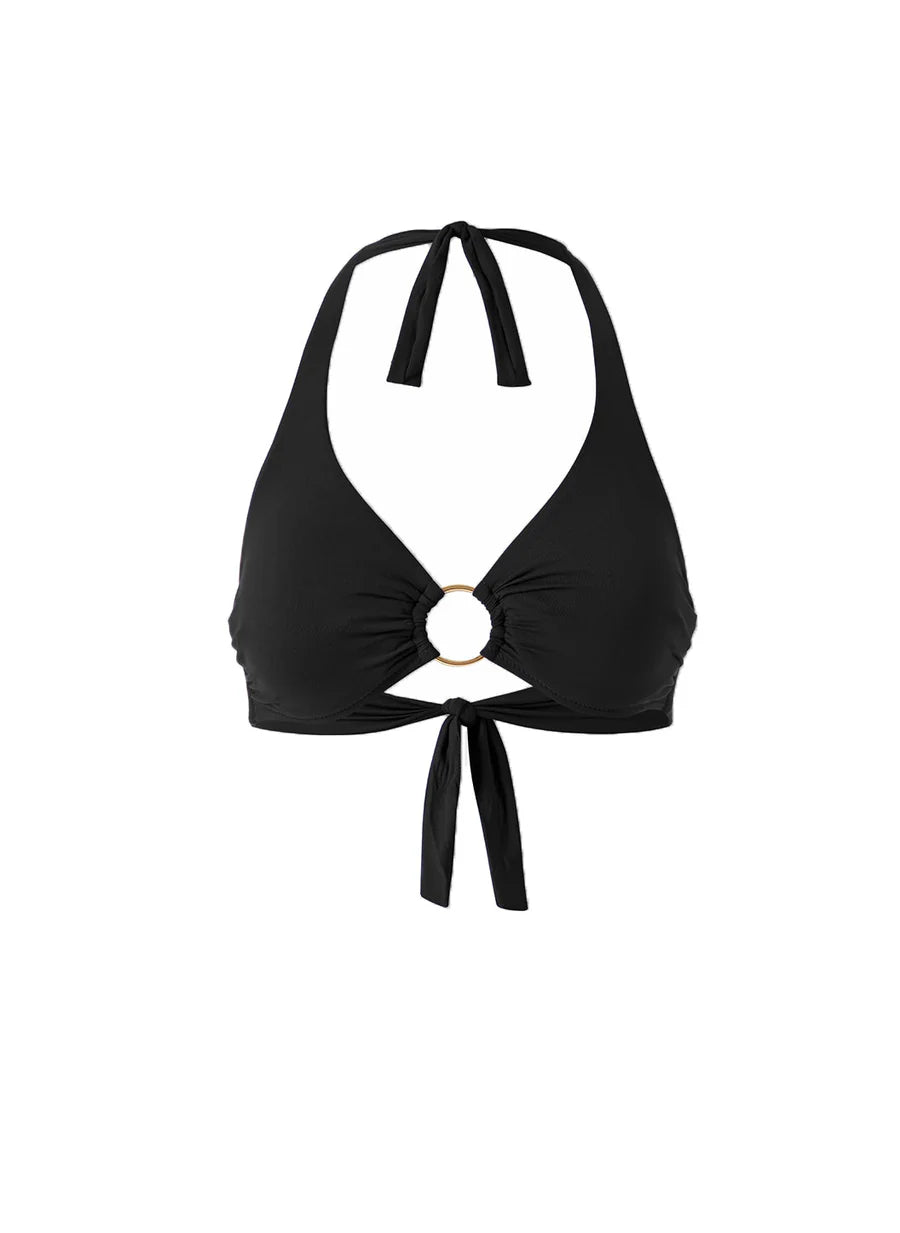 Melissa Odabash Brussels bikini top Black