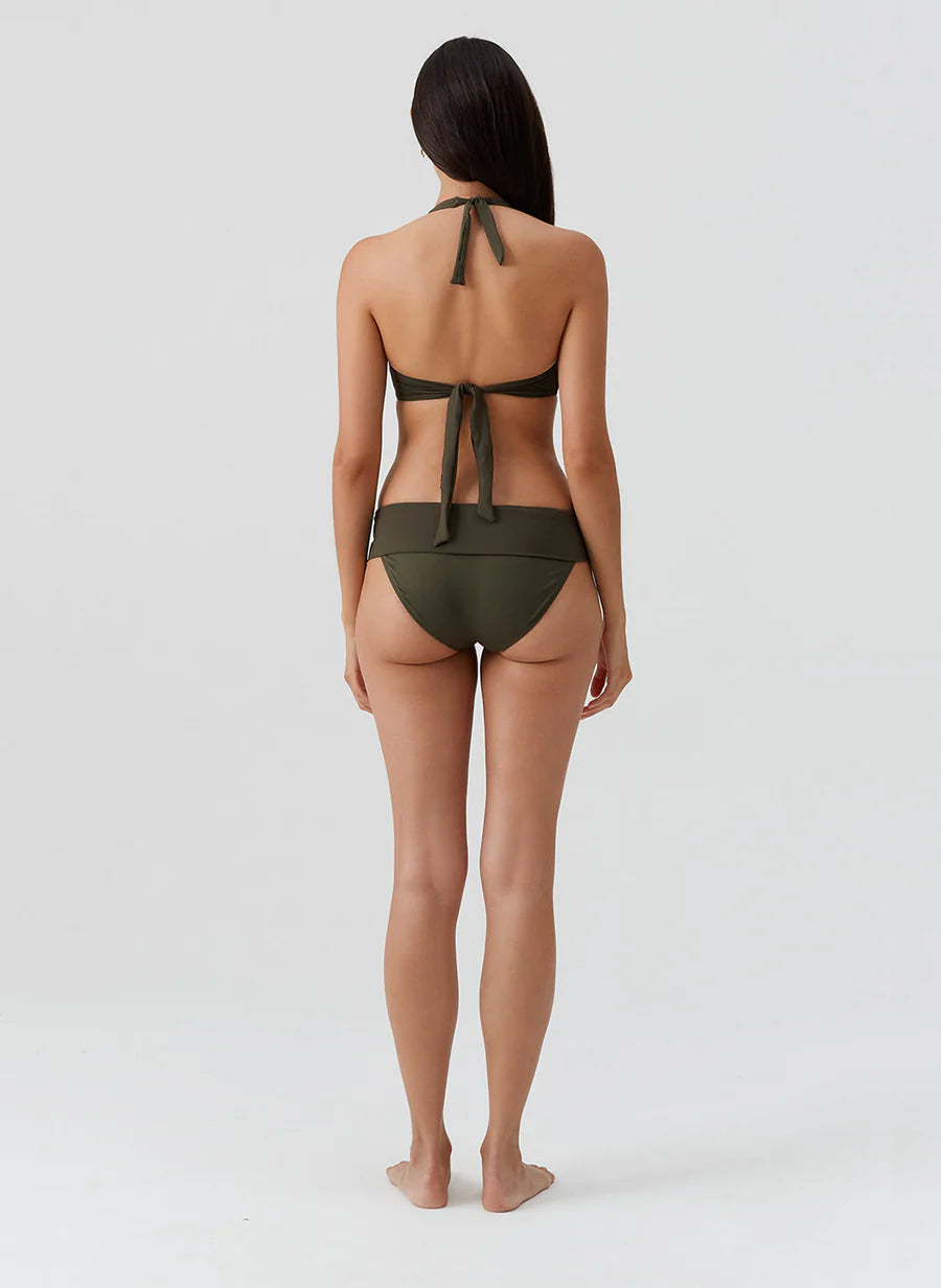 Melissa Odabash Brussels Bikini Top Olive