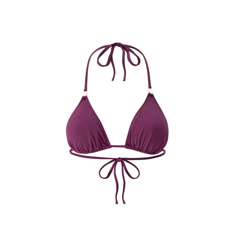 Melissa Odabash Cancun bikini top Bordeaux