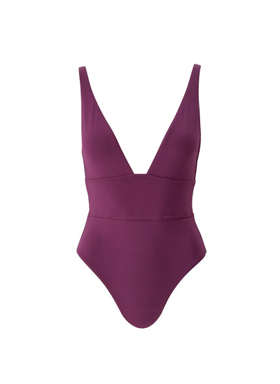Melissa Odabash Caribbean SWIMSUIT Bordeaux
