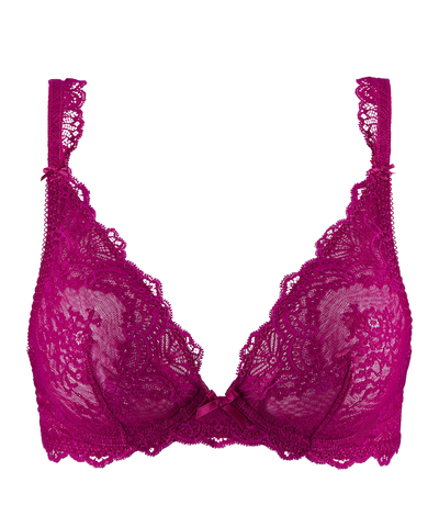 Aubade Danse Des Sens triangle plunge bra Pink Pulsion