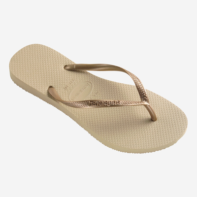 Havaianas Slim Sand Grey/ Light Golden