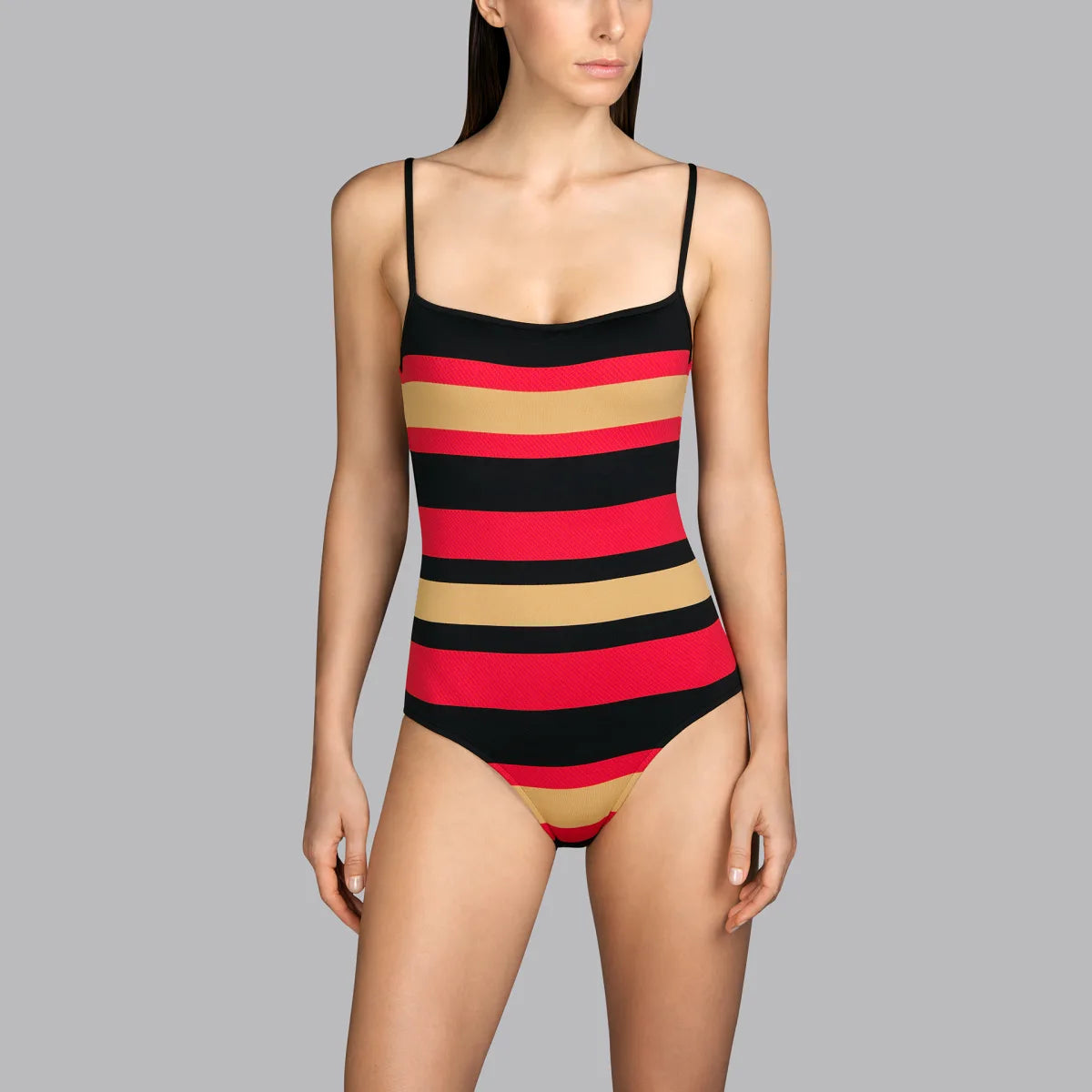 Andres Sarda Pop Swimsuit padded Flame