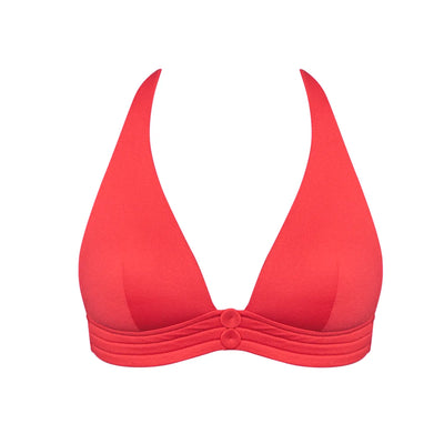 Andres Sarda Rodero Padded Triangle top Red