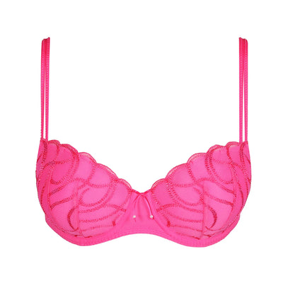 Marie Jo Heleen Padded Balcony bra Hollywood Pink