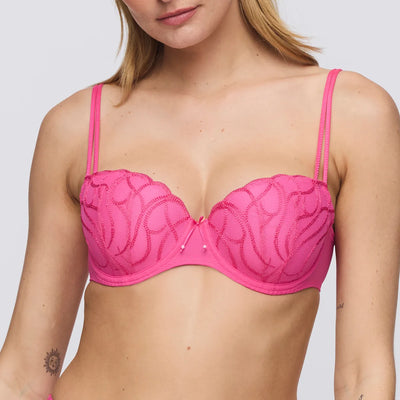 Marie Jo Heleen Padded Balcony bra Hollywood Pink