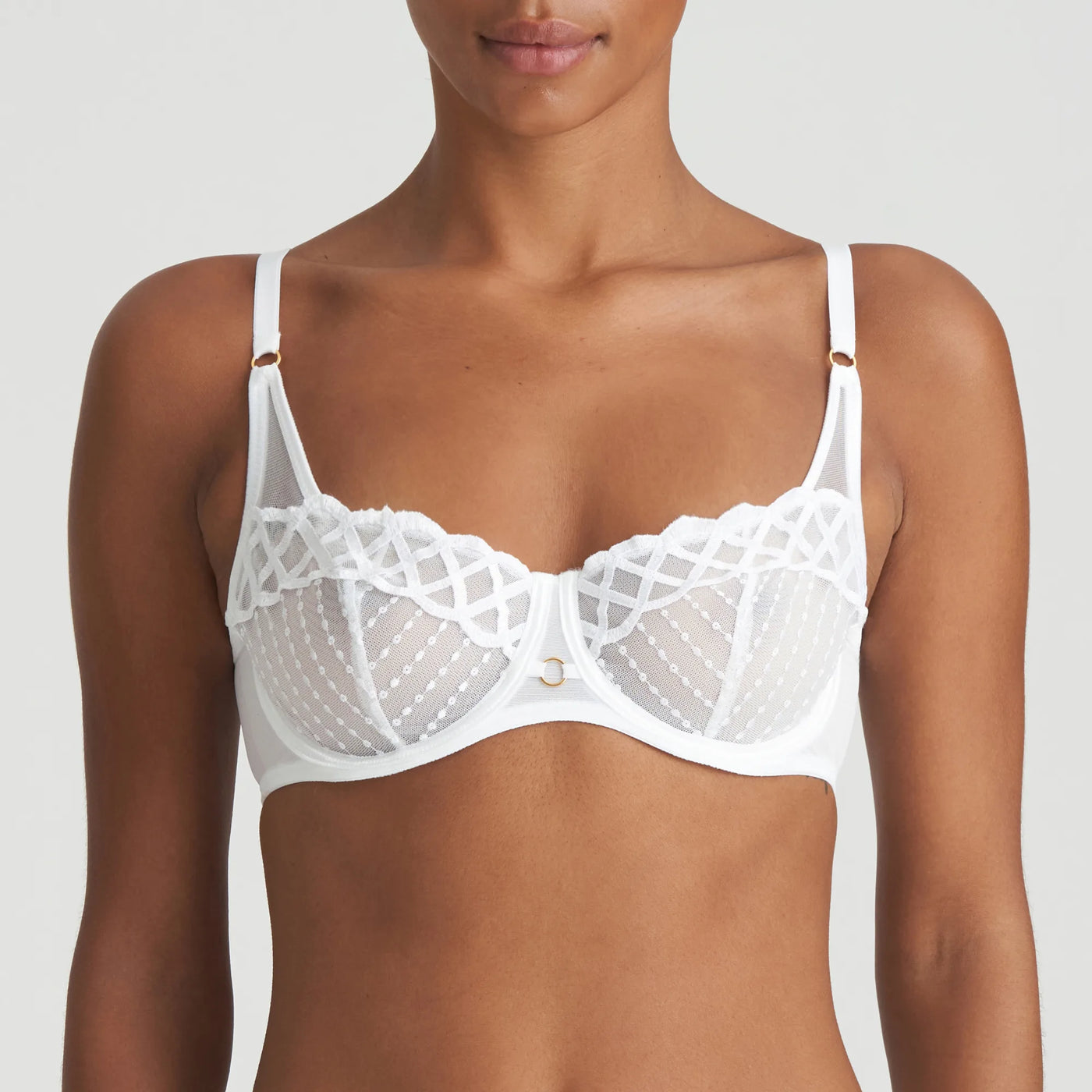 Marie Jo Jhana Balcony Bra White