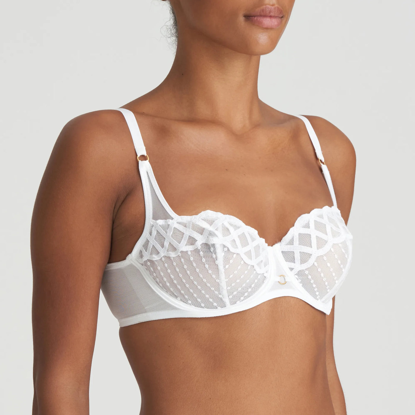 Marie Jo Jhana Balcony Bra White