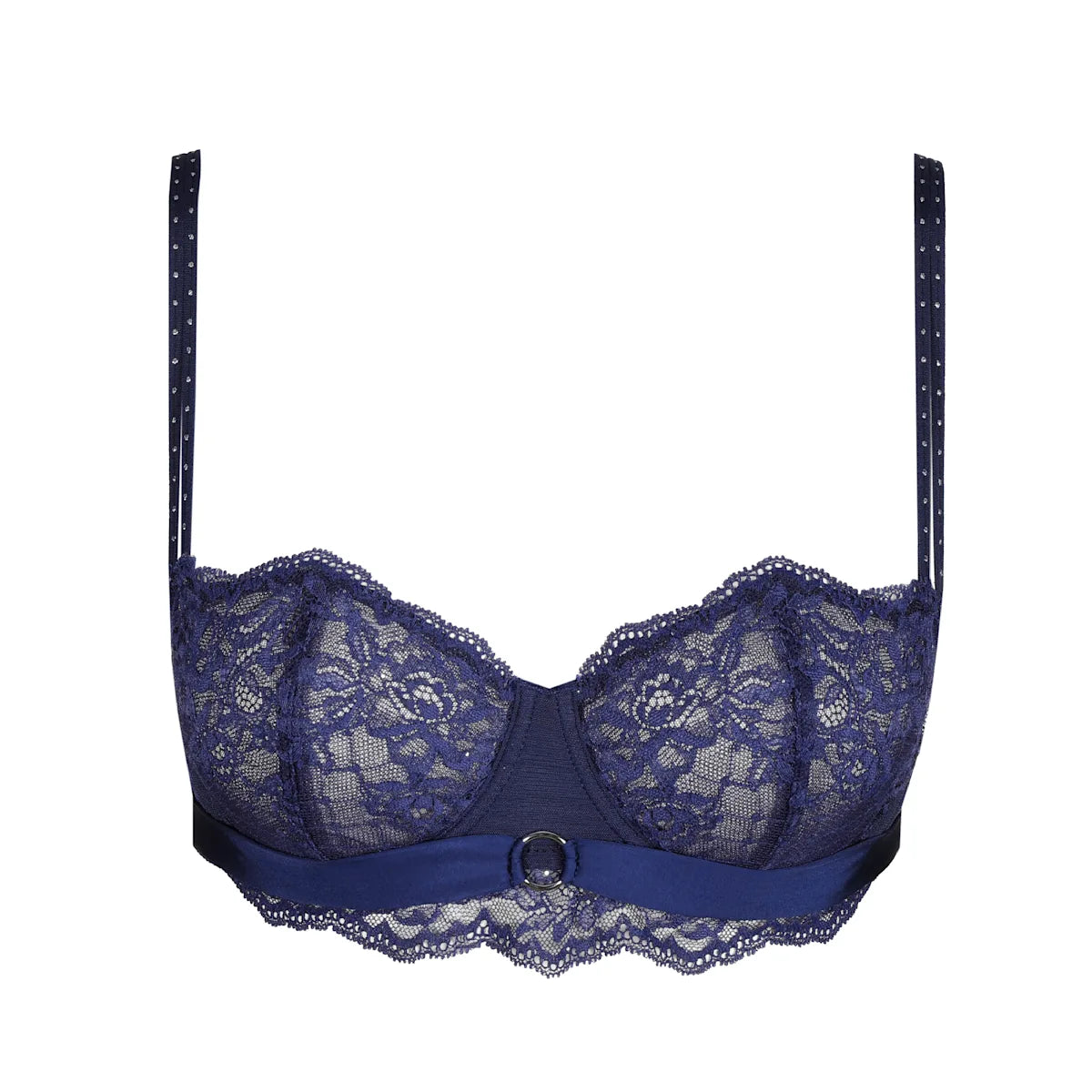 Marie Jo Musea Balcony Bra Vertical Seam Sapphire Blue