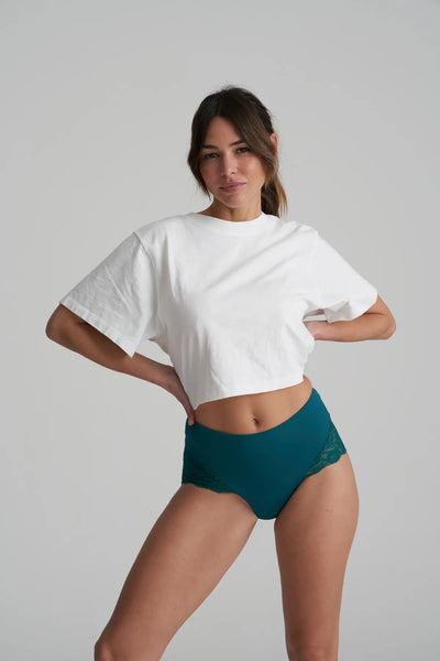 Marie Jo Color Studio Shapewear High Briefs Jasper Green