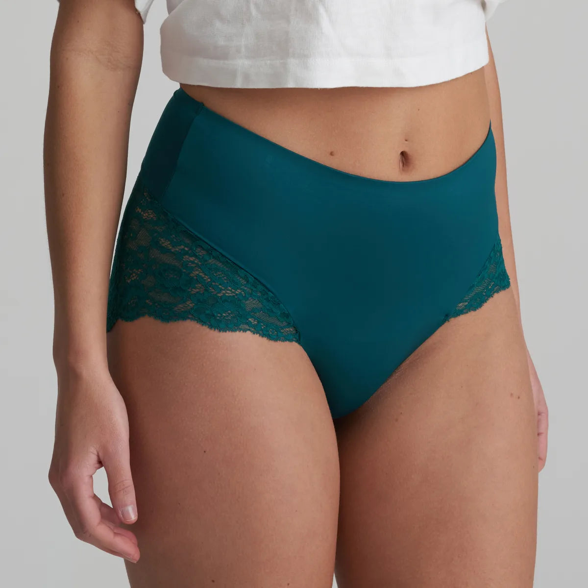 Marie Jo Color Studio Shapewear High Briefs Jasper Green