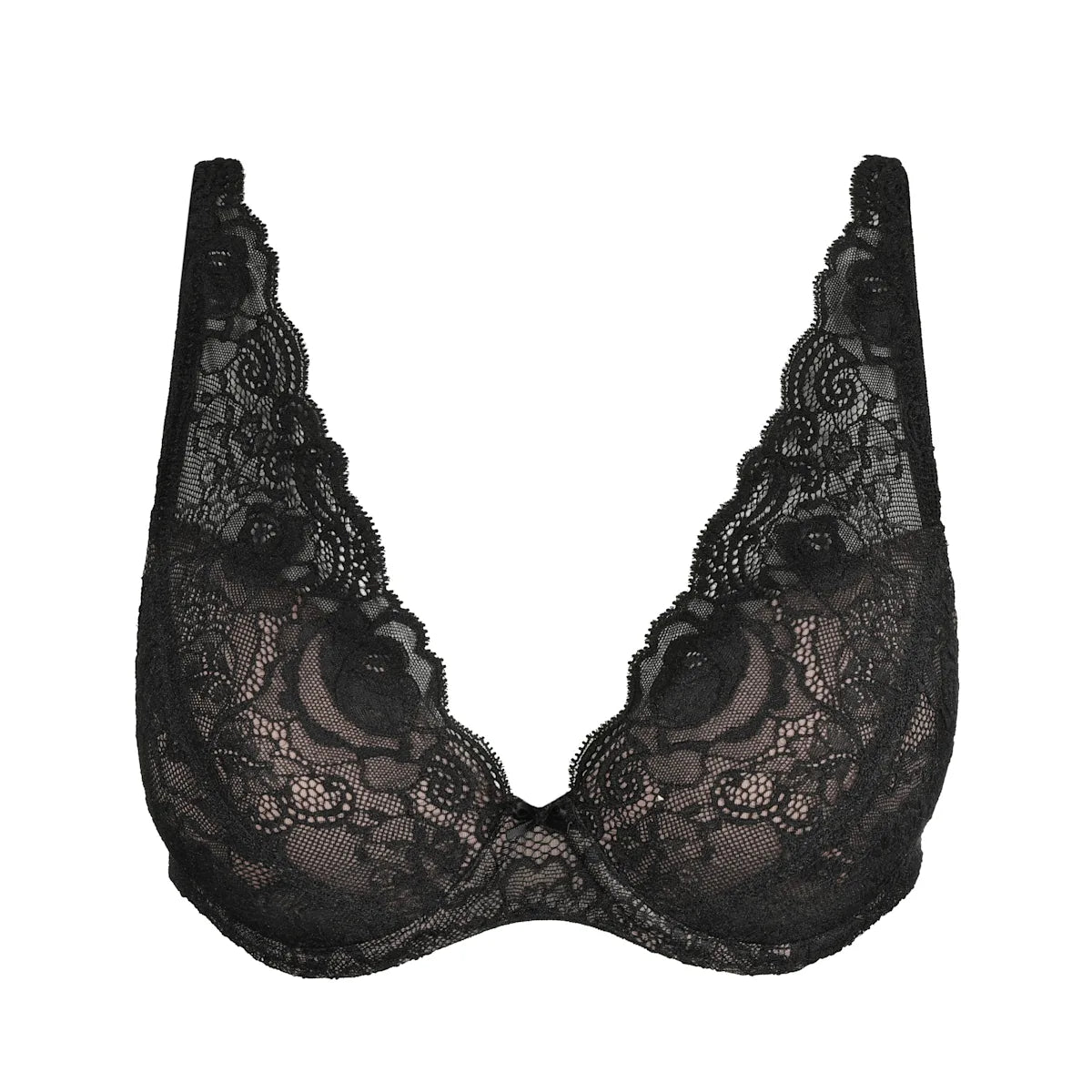 Marie Jo Cyrile Padded Plunge Bra Black