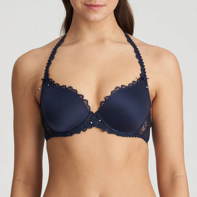 Marie Jo Jane Padded bra Heartshape Velvet blue