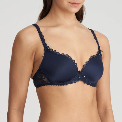 Marie Jo Jane Padded bra Heartshape Velvet blue