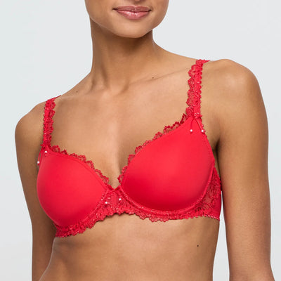 Marie Jo Jane Padded Bra Heartshape True Red