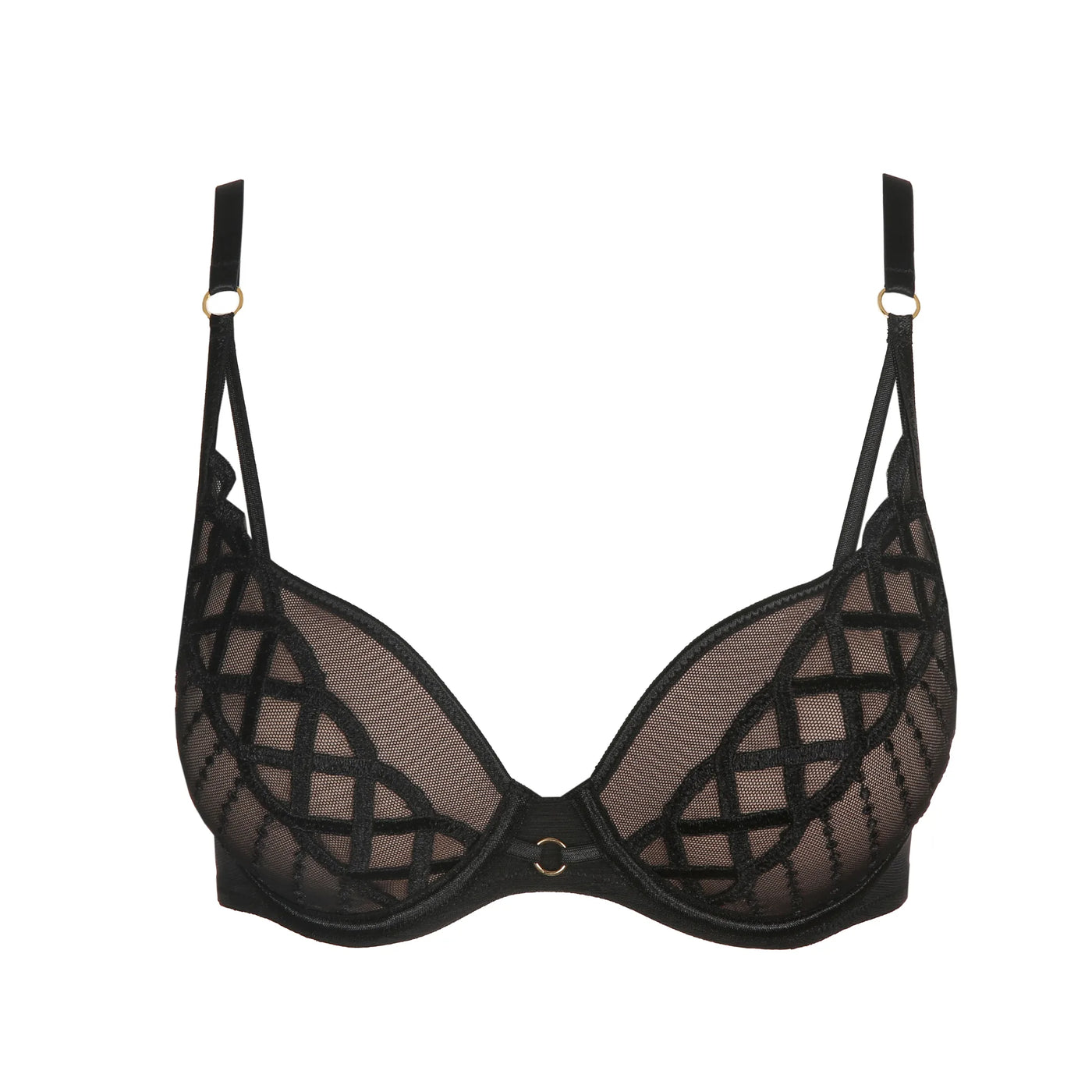 Marie Jo Jhana Padded Bra Heartshape black