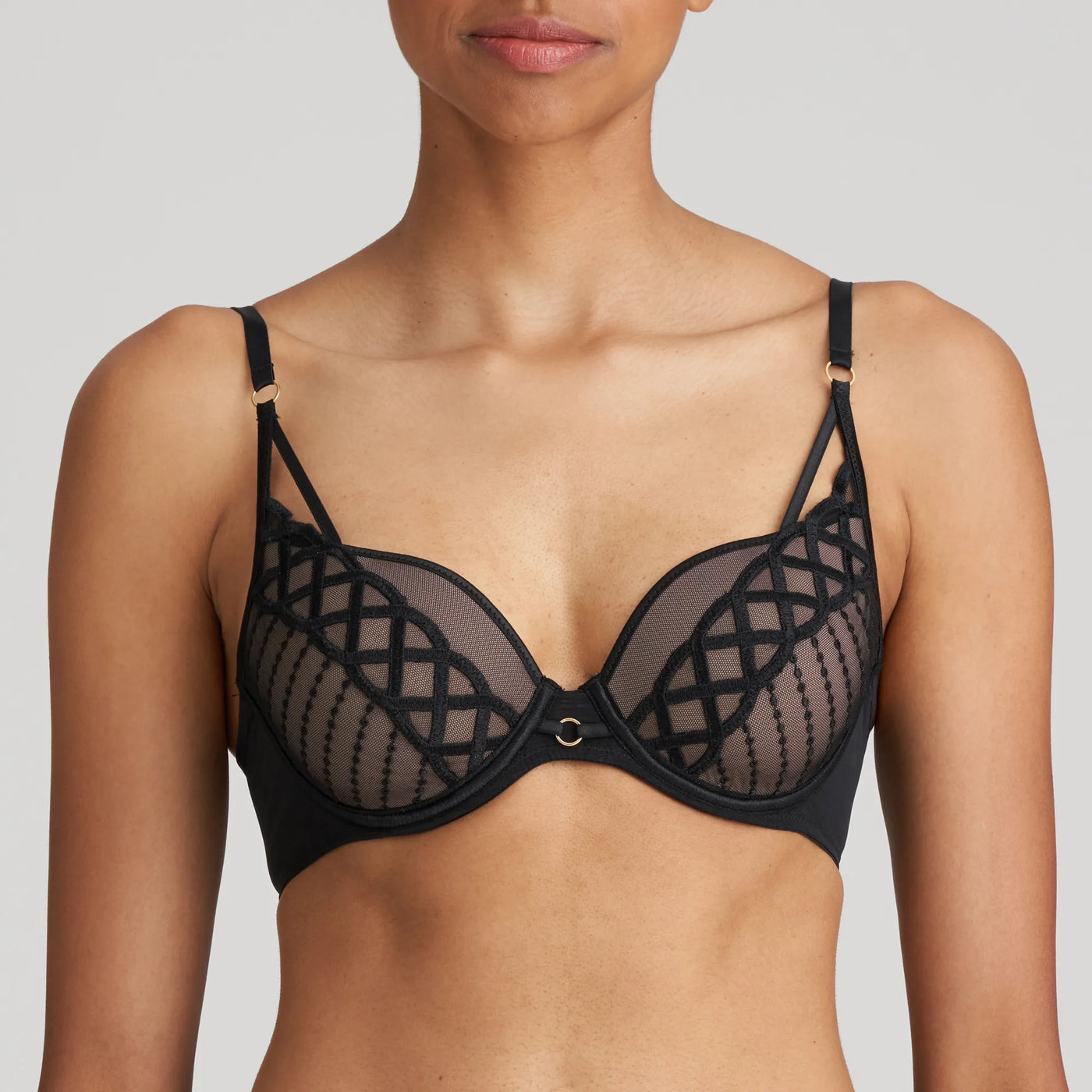 Marie Jo Jhana Padded Bra Heartshape black