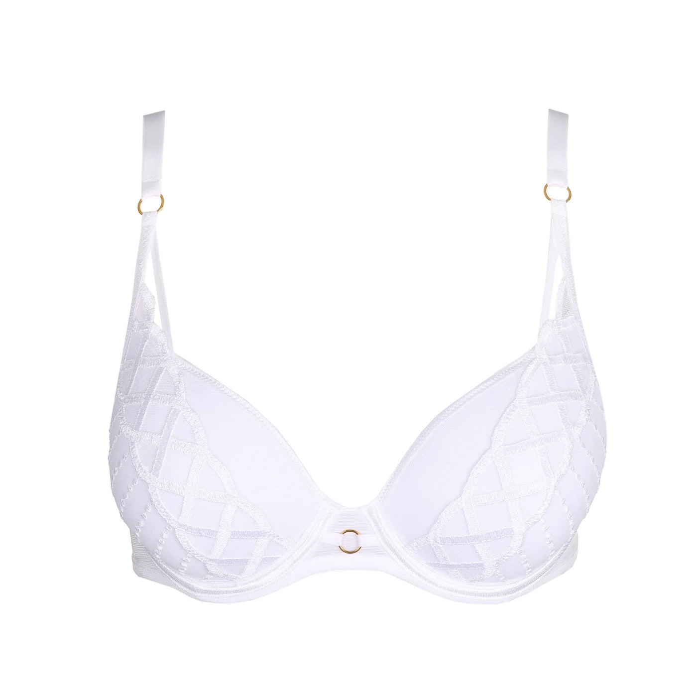 Marie Jo Jhana Padded Bra Heartshape White