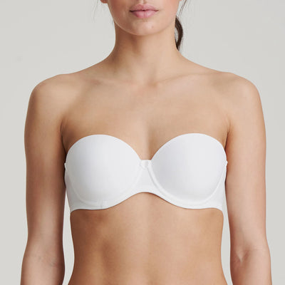 Marie Jo Tom Padded Bra strapless White