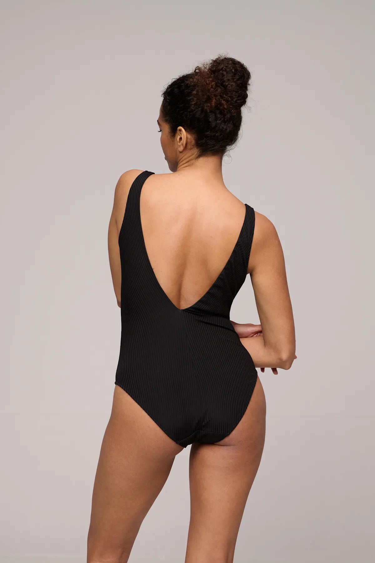Marie Jo Swim Emly Plunge Swimsuit Wireless Black
