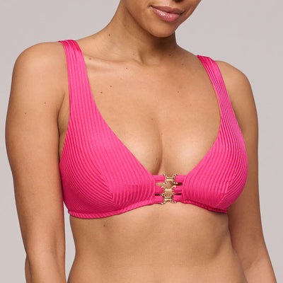 Marie Jo Swim Emly Padded Triangle Bikini Top Dragon Fruit