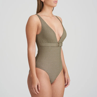 Marie Jo Swim Tinjis Plunge Swimsuit Wireless