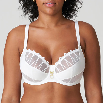 Primadonna Arthill Balcony Bra Tulip Seam White