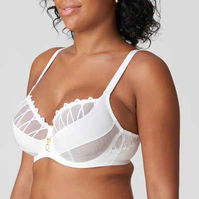 Primadonna Arthill Balcony Bra Tulip Seam White