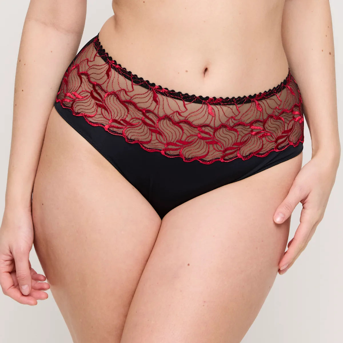 PrimaDonna Springdale Full Briefs Black Rose