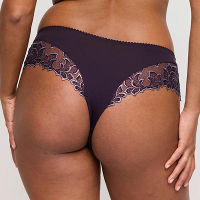 Primadonna Deauville Luxury Thong Amethyst Gem