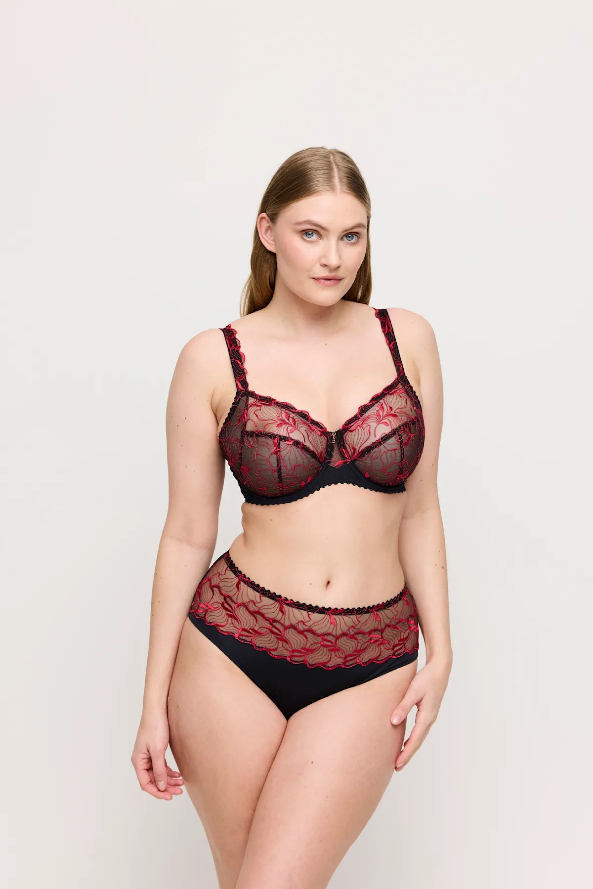 PrimaDonna Springdale Full Briefs Black Rose