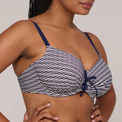 PrimaDonna Swim Kalba Padded Balcony bikini top Water Blue