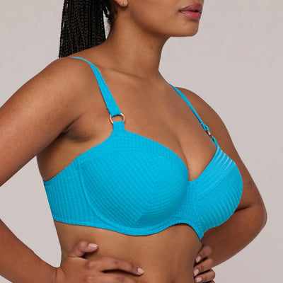 PrimaDonna Swim Kochi Padded Balcony bikini top Sea Breeze