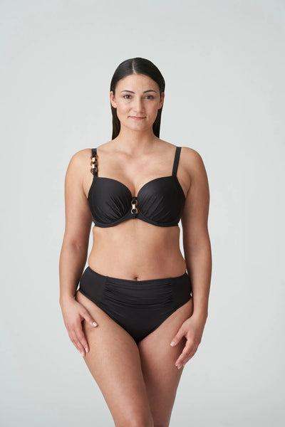 PrimaDonna Swim Barrani Padded Balcony Bikini top Roast Coffee