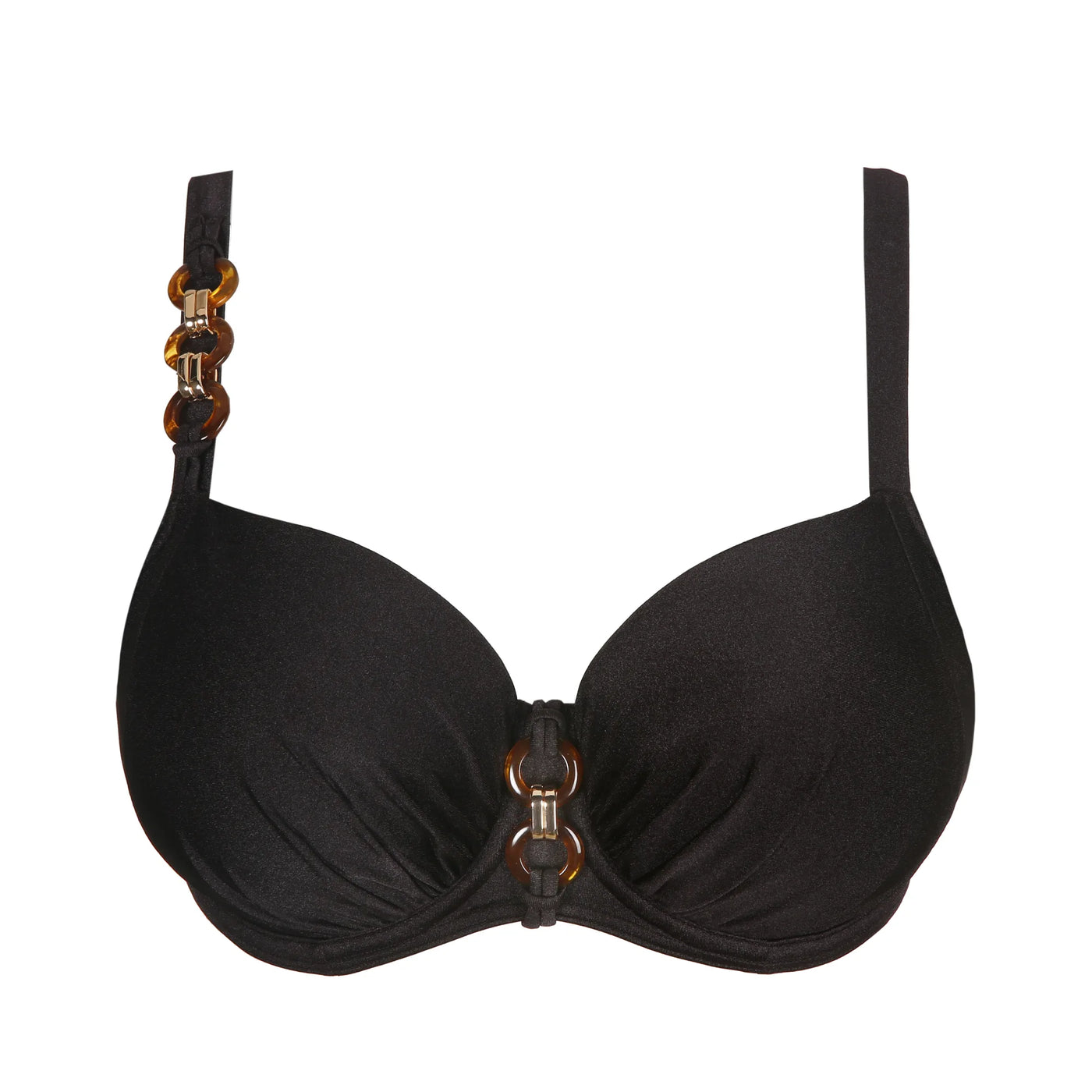 PrimaDonna Swim Barrani Padded Balcony Bikini top Roast Coffee