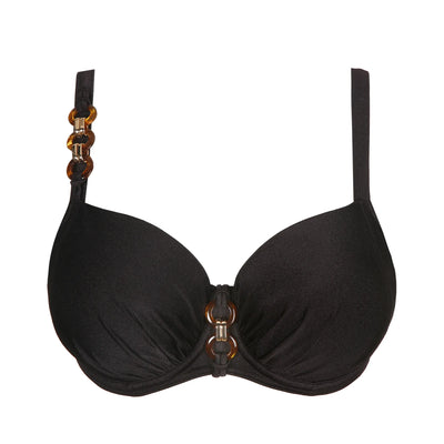 PrimaDonna Swim Barrani Padded Balcony Bikini top Roast Coffee