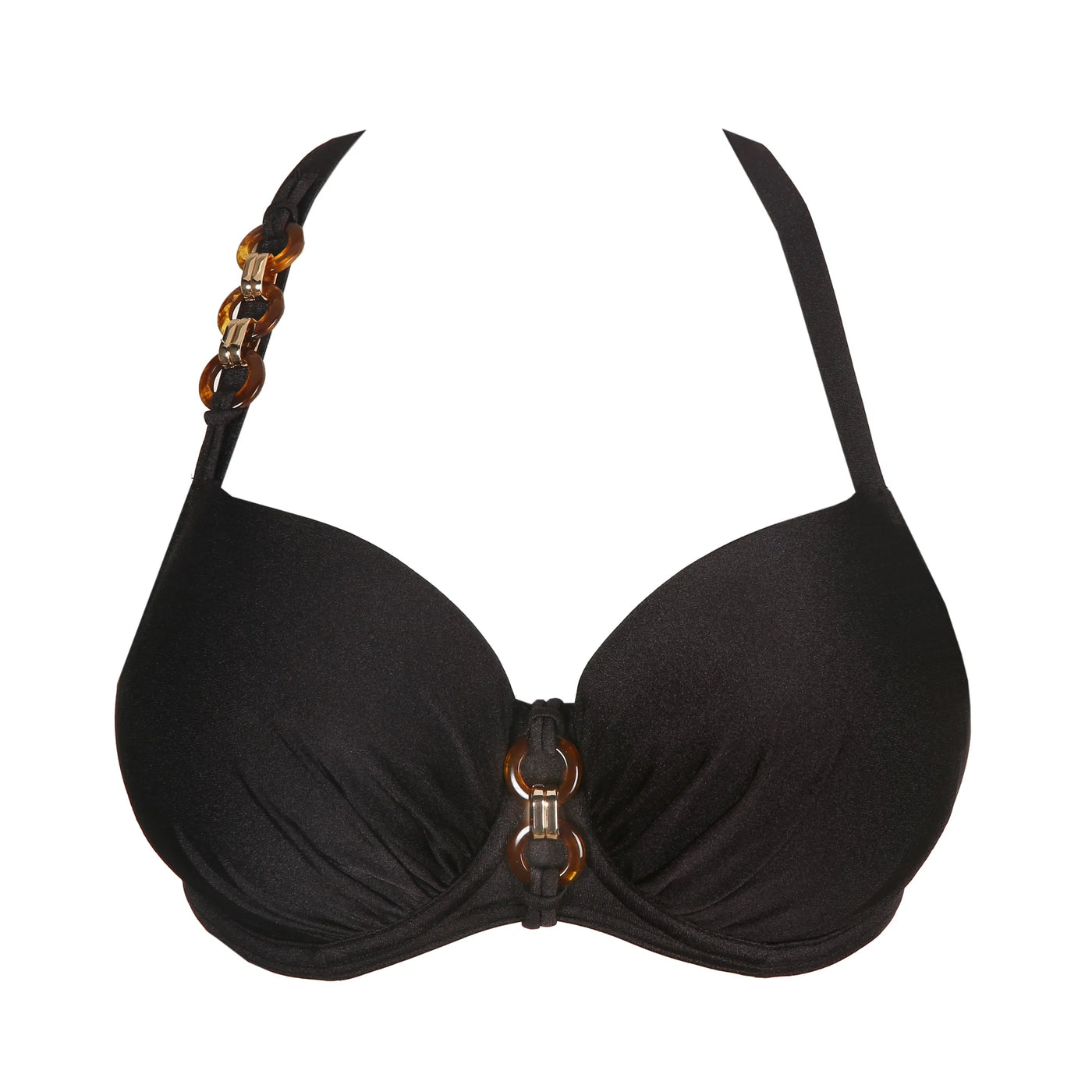 PrimaDonna Swim Barrani Padded Balcony Bikini top Roast Coffee