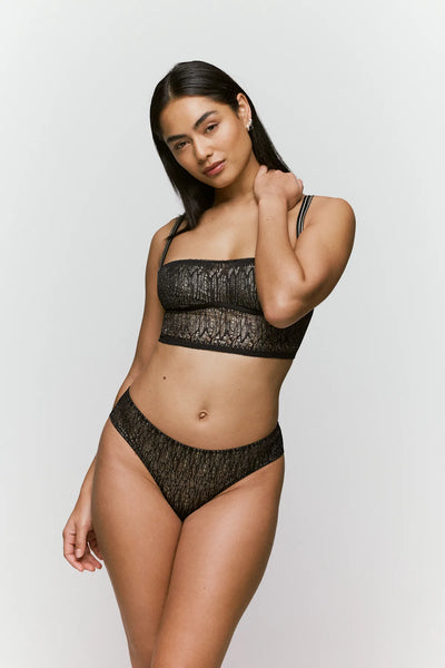 Sarda Tabei Image Bra Black