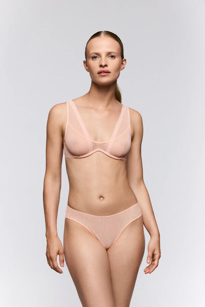 Sarda Chalmers Flexi-wire Bralette Royal Peach